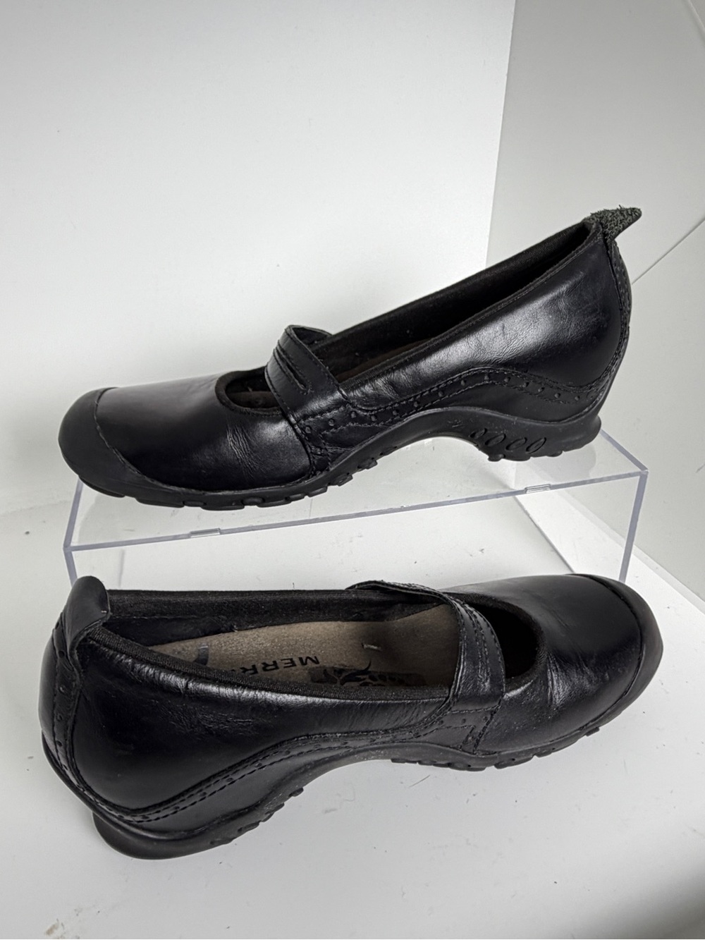 Merrell Plaza Bandeau Black Comfort Mary Jane; Size 9